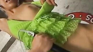 Hot MILF Uses Sex Toy on Her Pussy in Kitchen - Amateur POV