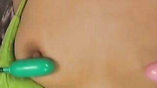 Hot MILF Uses Sex Toy on Her Pussy in Kitchen - Amateur POV