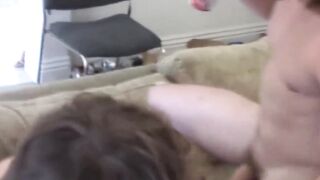 Hunks Share Their Boss' Daughter With Each Other in Threesome