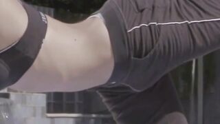 Asian Transgender Yoga Goddess - Passionate Workout Session