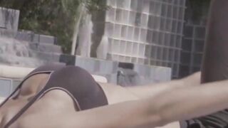 Asian Transgender Yoga Goddess - Passionate Workout Session