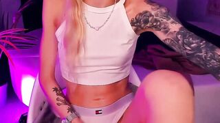 Teeny-Bopper's Vibrator Masturbating Adventure" or "Vibe Queen - Solo Female Orgasm with Dildo