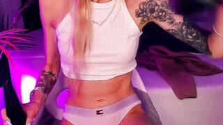 Teeny-Bopper's Vibrator Masturbating Adventure" or "Vibe Queen - Solo Female Orgasm with Dildo