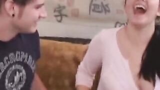 Packing Monster Chick - Big Dick Lesbian Orgy with Curvy Girl Next Door