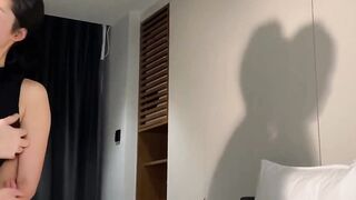 Asian Babe Masturbates Passionately - Hot Asian Girl Fingers Herself