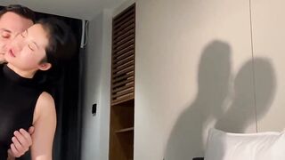 Asian Babe Masturbates Passionately - Hot Asian Girl Fingers Herself