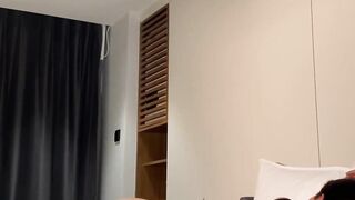 Asian Babe Masturbates Passionately - Hot Asian Girl Fingers Herself