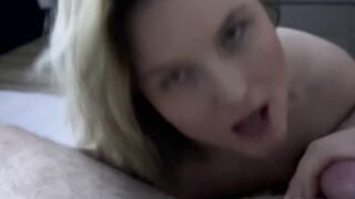 Hot French MILF Gives A Sensual Blowjob And Rides Her Man's Hard Dick In Pov
