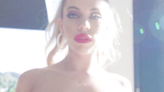Blondes Get Busted - Hot blonde babe gets caught stripping naked