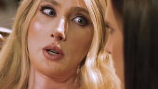 Squirty Squirting Orgasm with Hot Blonde Transgender - BFF's Share Sex