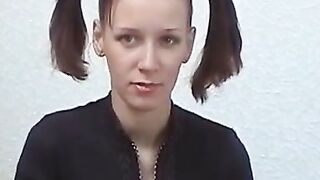 Raven-Haired Redhead Gets A Big Stick In Her Ass - Hardcore Anal Fucking
