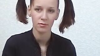 Raven-Haired Redhead Gets A Big Stick In Her Ass - Hardcore Anal Fucking