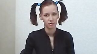 Raven-Haired Redhead Gets A Big Stick In Her Ass - Hardcore Anal Fucking