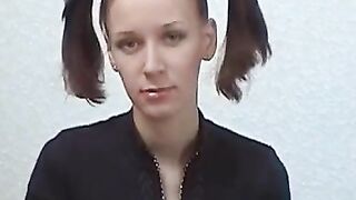 Raven-Haired Redhead Gets A Big Stick In Her Ass - Hardcore Anal Fucking