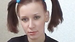 Raven-Haired Redhead Gets A Big Stick In Her Ass - Hardcore Anal Fucking