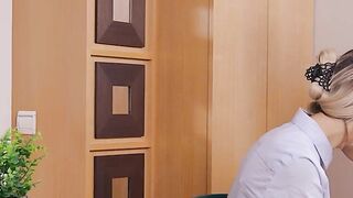 European Babe Endures Intense Pussy Penetrations - Hot Blonde Faceslapped & Creampied