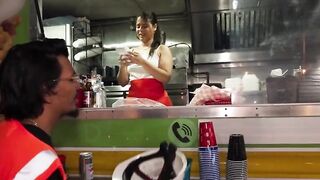 Public Pickup Food Truck Fuck Fest with Sexy Latina Babe - Monica Sierra