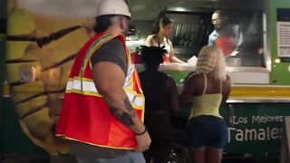Public Pickup Food Truck Fuck Fest with Sexy Latina Babe - Monica Sierra