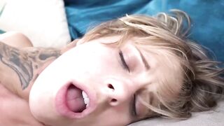 Short-Haired Vixen Mckenna Blu Rides A Monster Dick In Hardcore POV