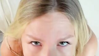 Blond Goddess Adores Every Inch of Your Big Dick - Erotic POV Sex