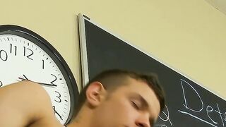 Passionate-Sex-Teacher" or "Jocks-And-Students" - This new episode of our series follows an old jocker who seduces his young students in class to have some fun before exams