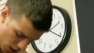 Passionate-Sex-Teacher" or "Jocks-And-Students" - This new episode of our series follows an old jocker who seduces his young students in class to have some fun before exams