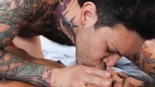 Alina-Ali's Neighbor Gives Her A Wild Ink Job And Rides His Big Dick" (French to English Translation)