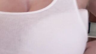 Big Boob Babe's Pussy Licking Session - POV