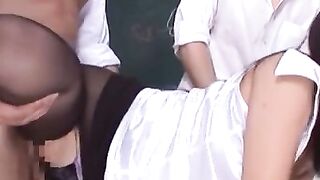 Amature Bukkake Party - Group-Sex Orgy with Hot Blonde Teenagers