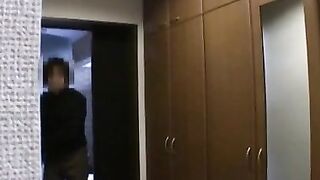 Hot MILF Wife Gives Her Husband A Surprise Blowjob And Rides His Big Dick In Lingerie