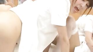 Hairiest Nurse Ever - Hardcore Fucking with Big Natural Boobs