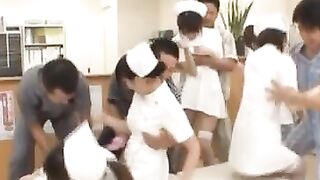 Hairiest Nurse Ever - Hardcore Fucking with Big Natural Boobs