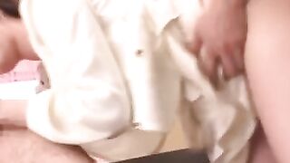 Hardcore Action - Rough Sex With Huge Dick Fucks Japanese Teenage Cutie