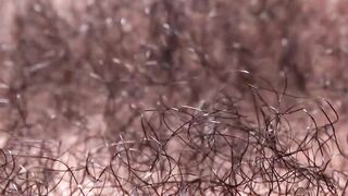 Hair Bear's Messy Masturbate - Hairiest Guy Ever Fucks Himself