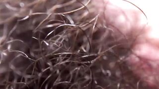Hair Bear's Messy Masturbate - Hairiest Guy Ever Fucks Himself