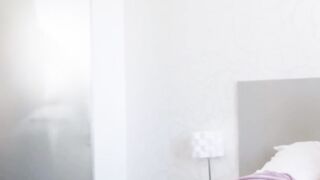 Sloppy Blowjob & Anal Threesome with Petite Bombshell Amy Double X
