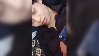 Big Breasted Indian Housewife MILF Rides A Huge Dick In Her Bedroom