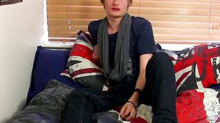 Blonde Hottie Brent Daleys's Long Dick Wanks Off For Your Pleasure