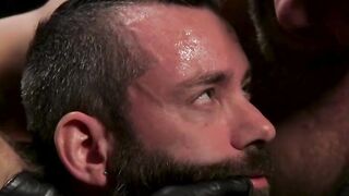 Hair Bear's Flogging & Suspension Orgy with Big Dick Stud - Scene #1