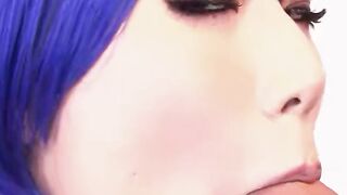 Teens-Swallowing-Blowjobs - Group of Young Ladies Share One Huge Load