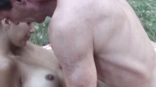 Innocently Naughty - Teen Bimbo Rides Grandpa's Old Dick