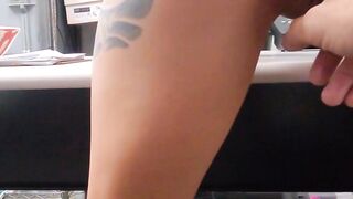 Anal Inspection #2 - Sexy MILF Cougars Anal Fucked By Security Officer