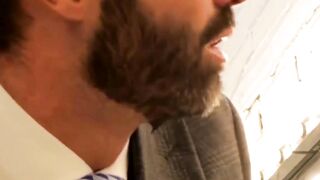 Handsome Stud Fucks His Buddy Raw In Suit And Tie - Bareback Butt-Fucking