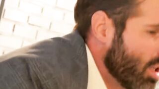 Handsome Stud Fucks His Buddy Raw In Suit And Tie - Bareback Butt-Fucking