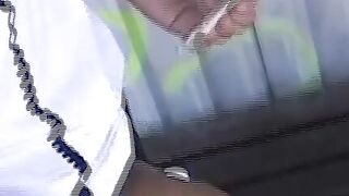 Public Sex Adventures - Bus Stop Blowjob & Anal with Stranger