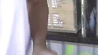 Public Sex Adventures - Bus Stop Blowjob & Anal with Stranger