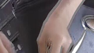 Public Sex Adventures - Bus Stop Blowjob & Anal with Stranger