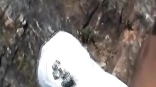 Public Sex Adventures - Bus Stop Blowjob & Anal with Stranger