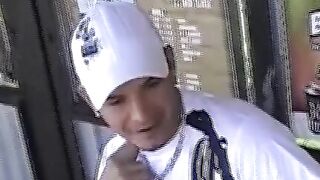 Public Sex Adventures - Bus Stop Blowjob & Anal with Stranger
