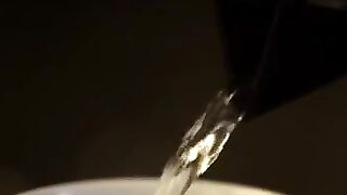 Slender Blondie Gives Sensual Massage to Huge Dick